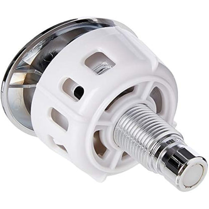 VeeBath Toilet Flush Button Replacement, Dual Double Flush System Oval Push Button for Ideal Cistern Tank