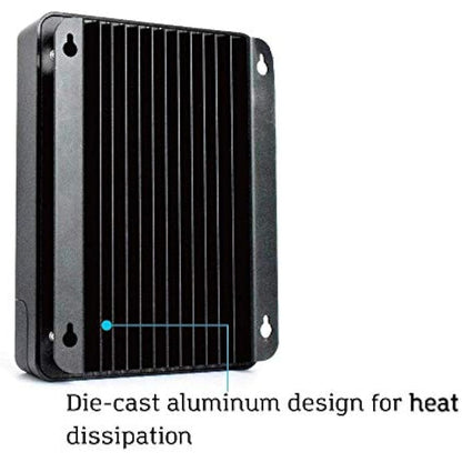 Renogy 40A 12/24V MPPT Solar Charge Controller Bluetooth Solar Charge Controller with LCD Screen for AGM, Gel and Lithium Batteries