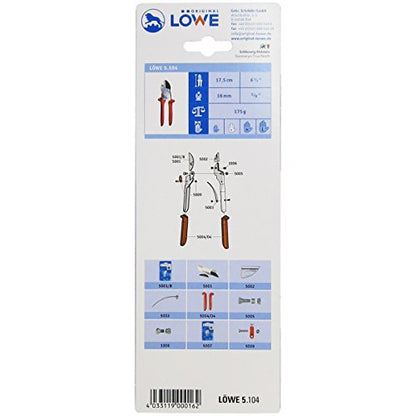 Original Lowe 5 Professional Anvil Garden Shears 5.104