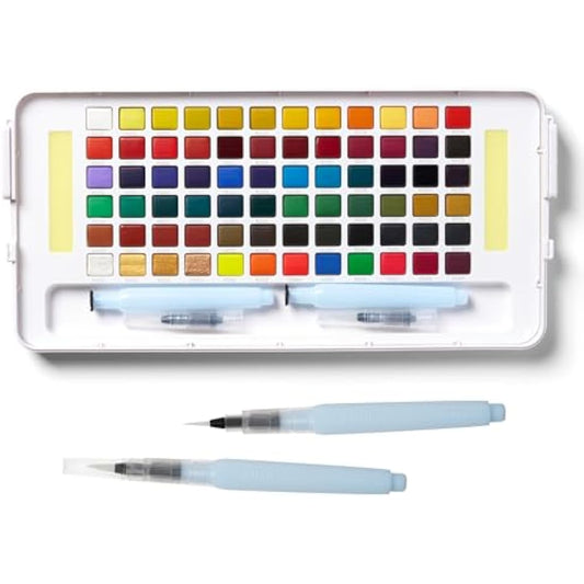 SAKURA OF AMERICA KOI Watercolor BOX72 W/Brushes, Assorted Colors, One Size