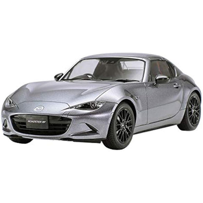 TAMIYA 24353 Mazda Vehicle 1:24 MX-5 RF, Faithful Replica, Model Building, Plastic Kit, Crafts, Hobby, Gluing, Model Kit, Assembly, Unpainted, White