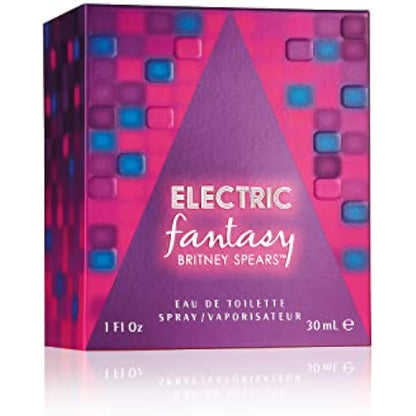 Britney Spears Electric Fantasy Eau De Toilette Spray, Limited Edition Fragrance For Women, 30Ml