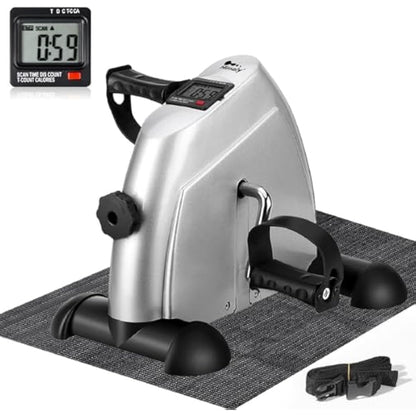 Mini Exercise Bike Portable Home Pedal Exerciser Gym Fitness Leg Arm
