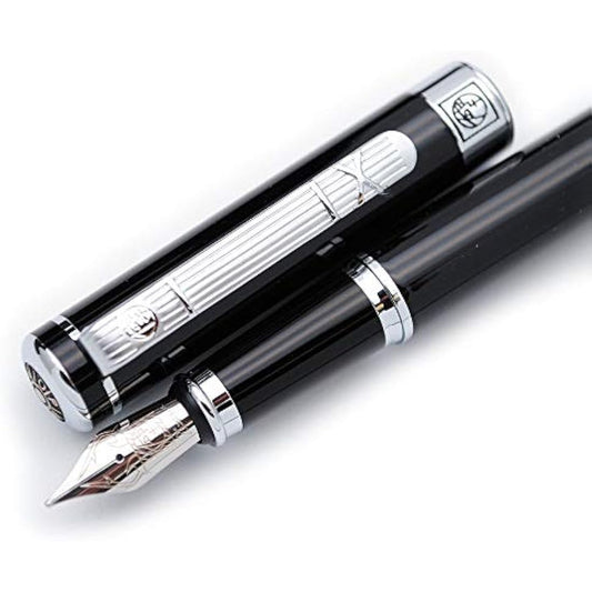 czxwyst Picasso 902 Gentleman Collection Fountain Pen Original Box (Platinum clip)