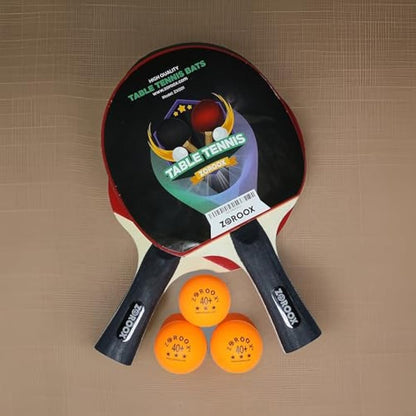 ZOROOX High-Performance 3-Star Table Tennis Balls - Pack of | 9, 18, 36 or 72 | Orange or White | 40+ ABS Competition Grade Ping Pong Balls