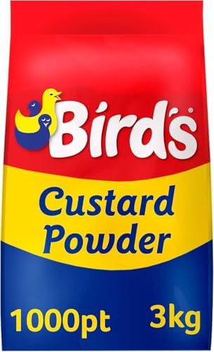 Bird's Original Homemade Taste Instant Custard Powder Dessert Mix, 3 Kg Tub(Pack of 1)