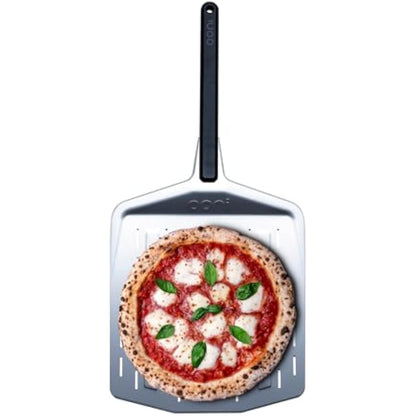 Ooni 12” Perforated Pizza Peel, Pizza Paddle, Pizza Oven Accessories, Pizza Peel for Award Winning Pizza Oven