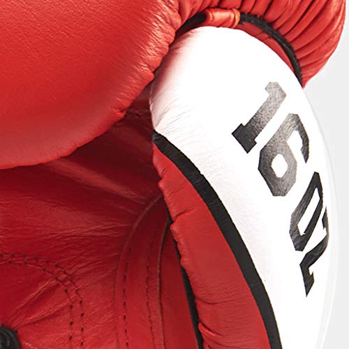 LEONE 1947, Shock Boxing Gloves, Unisex Adult, Red, 10 OZ, GN047