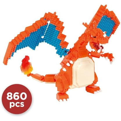 nanoblock - Pokémon - Charizard Deluxe Edition, Pokémon Series Building Kit