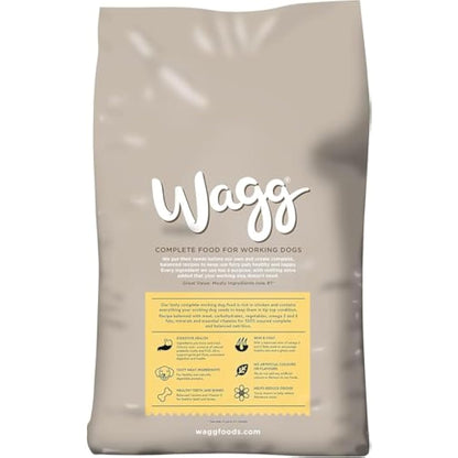 Wagg Kennel Complete Dry Adult Dog Food Chicken & Veg 15kg - Meaty Ingredients Come 1st