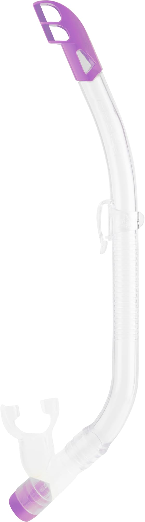 Cressi Marea Vip Jr, New Premium Colorama Snorkeling Set 7/13 Years (Made in Italy), Lilac/White/Transparent