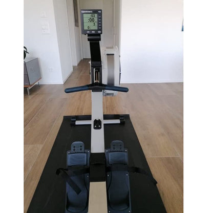 MAUMI Black Rubber Mat for Concept 2 WaterRower Rowing Machine (Full Mat 250cm x 70cm)