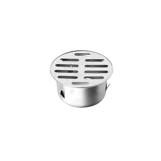 Removable Floor Drain Cover,Stainless Steel Round Flat Drain Grate Cover,Anti-clogging Floor Drain,Drain Covers Filter For Outdoor,Rooftop,Sinks