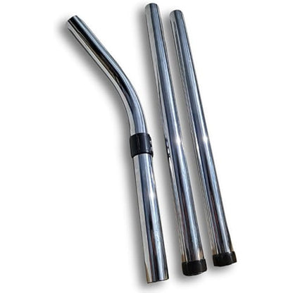 ABC Products Compatible/Replacement Extension Steel Metal Pipes Tubes (Complete Set of 3) for All Numatic Henry Edward Hetty James George Wet & Dry Hoover Vacuum Cleaner
