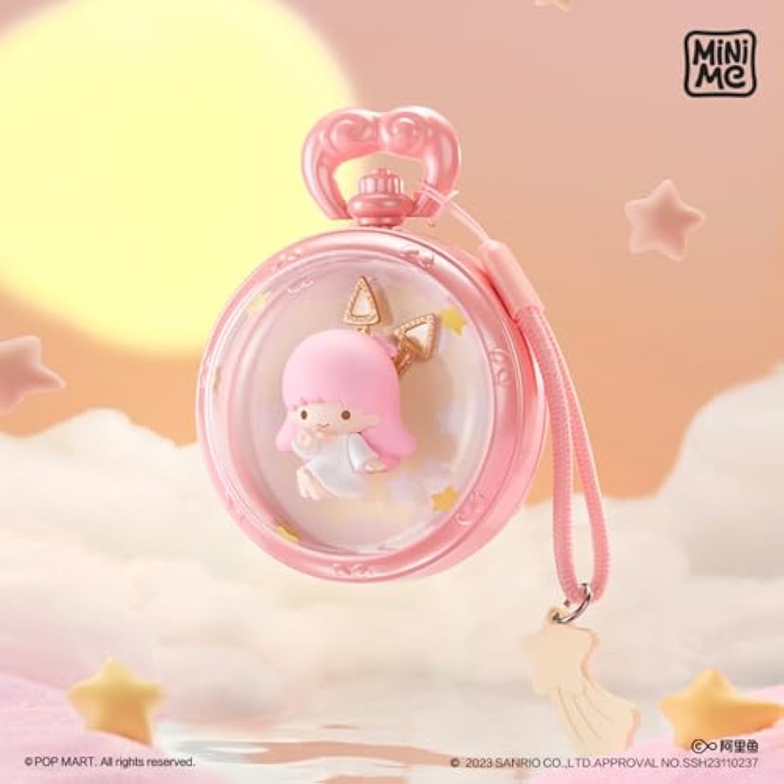 POP MART The Wonderful Time With Sanrio Characters Series Scene Sets Whole Set（8Boxes） 2.5 inches Articulated Character Premium Design gifts for women Fan-Favorite blind box