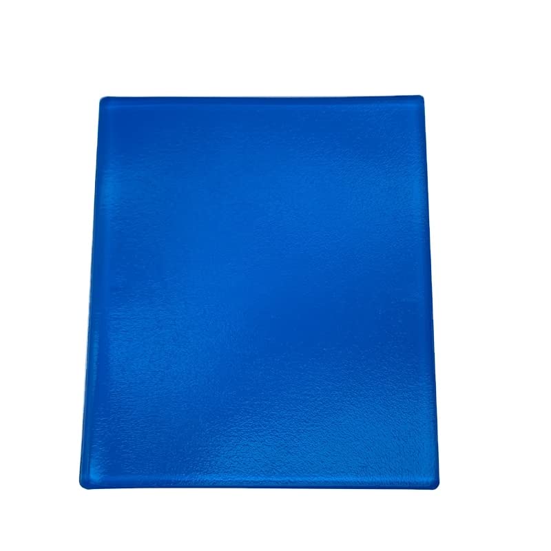 Aiuphing Gel Cushion Motorcycle, Modified Seat Mat, Comfortable Soft Cushion (25 x 25 x 1 cm-Blue)