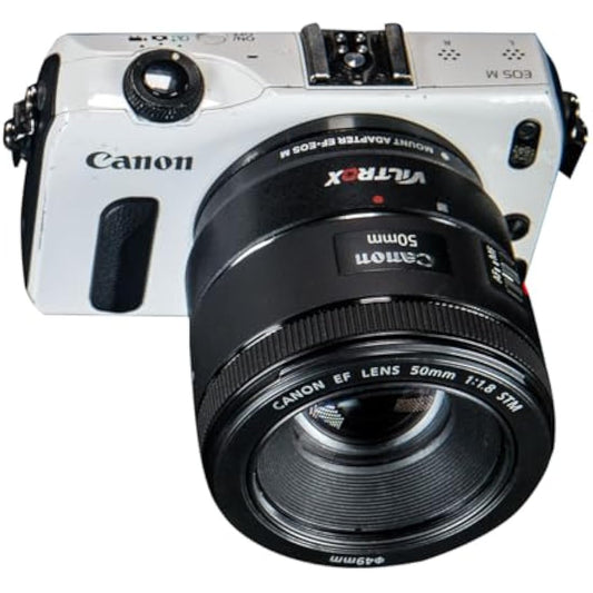 VILTROX EF-EOS M Lens Mount Adapter Auto Focus Converter Ring for EF/EF-S series Lens compatible with Canon EOS M Mount Cameras EOS M3 M5 M6 M10 M50 M100
