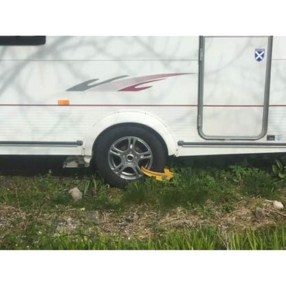 Car Motorhome Trailer Wheel Clamp Extendable Heavy Duty Anti Theft Protection 2 Keys Alca Germany A306000