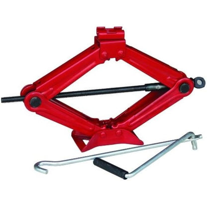 COMPATIBLE WITH VOLVO XC40 2 TON SCISSOR JACK + EMERGENCY TRIANGLE WITH SHEATH COMPACT JACK FOR LIFTING WHEELS, CAR TIRES UNIVERSAL APPROVED