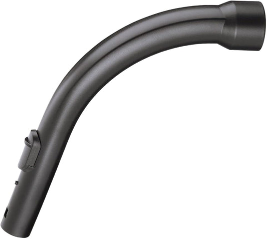 BSHX Compatible Miele 35mm Curved Bent End Hose Handle Replacement for Miele Cat & Dog, Complete C1 C2 C3 & S Series | Vacuum Hoover Hose Cleaner Wand