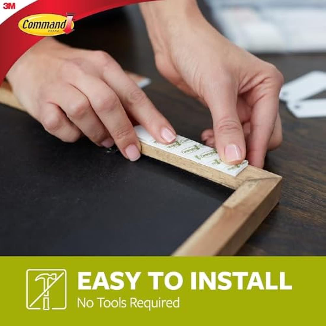 Command Picture Hanging Strips, Large, Value Pack - 14 Pairs (28 Strips) - For Pictures, Frames, Mirrors, Wall décor - Damage Free Hanging