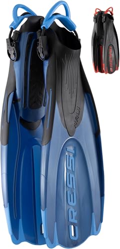 Cressi Unisex Maui Fins, Black Blue, M L UK