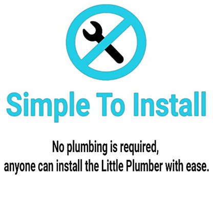 Little Plumber - LP1 Water Softener - Perfect For 1-4 Bedroom Houses - Easy To Install - Removes Existing Limescale & Saving up to 70% Heating Costs - Protects & Extends Life Of Appliances