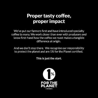 Rounton Coffee Roasters | Colombian Rich Roast 1kg | Strong Dark Roast Whole Beans | Roasted in Yorkshire | 100% Arabica | Speciality Coffee Bags | Columbian Coffee