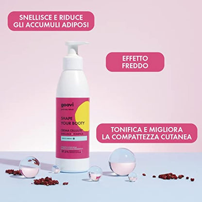 Cold effect anti-cellulite cream 240 ml of cream
