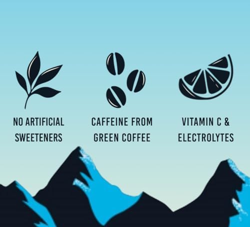 TENZING Natural Energy Drink, Plant Based, Vegan, & Gluten Free Drink, Original Recipe, 250ml (Pack of 24) - Packaging may vary