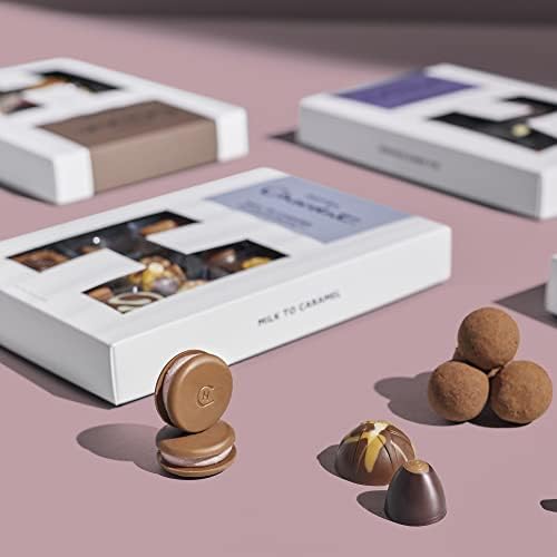 Hotel Chocolat Everything H-box - 14 Milk, White And Dark Chocolates, 185g - Chocolate Gifts For Birthday, Thank You, Congratulations, Anniversary