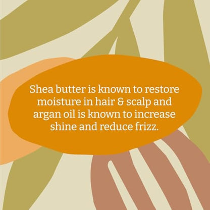 Faith In Nature Natural Shea & Argan Conditioner, Moisturising for Curly Hair & Dry Scalp, Vegan & Cruelty Free, No SLS, Silicones or Parabens, 5L Refill Pack