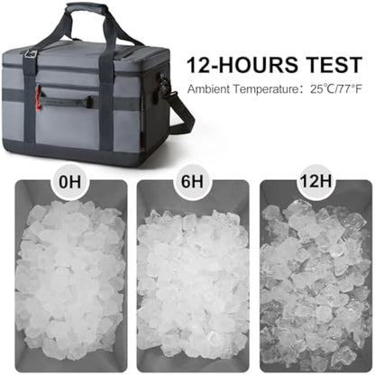 TOURIT Cooler Bag 40-Can Insulated Soft Cooler Large Collapsible Cooler Bag 32L Lunch Coolers for Picnic, Beach, Work, Trip