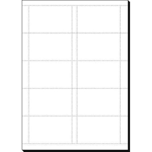 SIGEL DP939, 85x55 mm (A4), Business Cards, mp, 200 gsm, printable, bright White, 600 Piecesequal to60 sheets