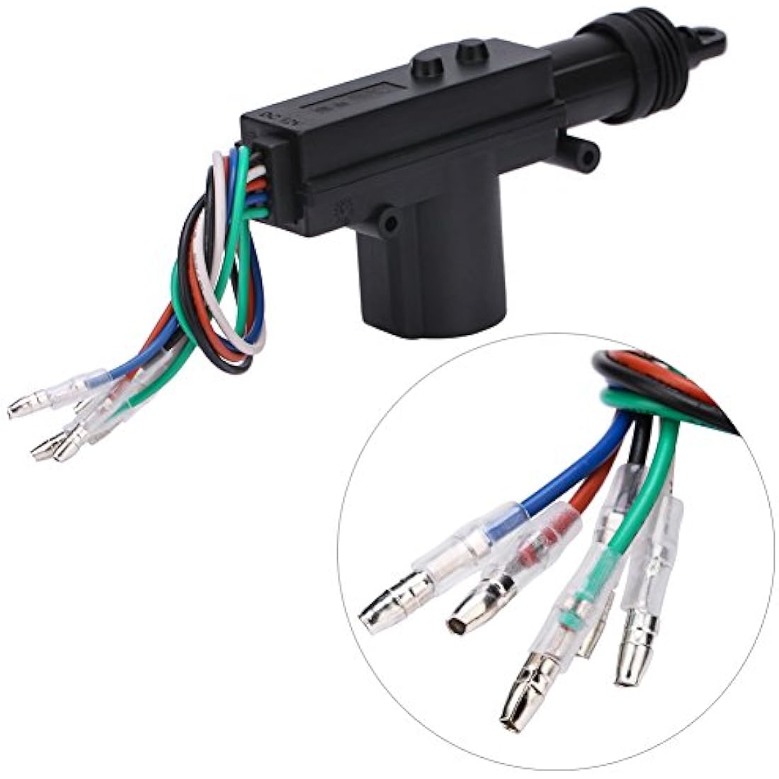 4-Pack Universal 12V Car Remote Central Control Locking Kit, Heavy Duty Power Door Lock Actuator Auto Locking Security Key-free Entry Kit