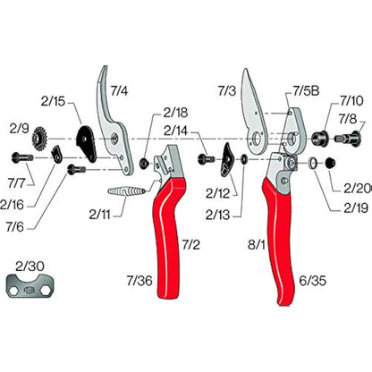 Felco FEL8 Model 8 Classic Secateurs (Renewed)