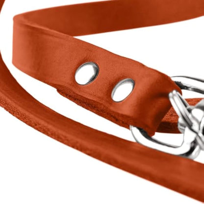 HUNTER Training leash, 16/200 Soft genuine cow leather, black