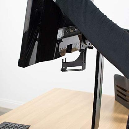 VIVO Quick Attach VESA Adapter Plate, Designed for Acer and Viewsonic Monitors Including R240HY bidx, SB220Q, RT240Y, R221Q, RT270, G227HQL, VX2276-smhd, and More, VESA up to 100x100 (MOUNT-AR240H)