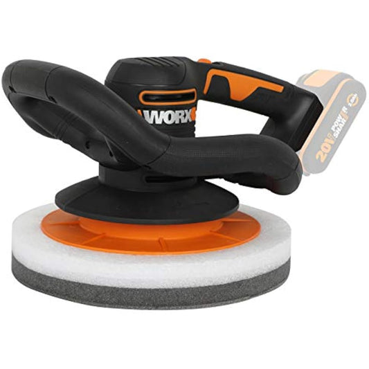 WORX WX856.9 18V (20V MAX) Cordless Orbital Polisher/Buffer - (Tool only - Battery and Charger Sold Separately)