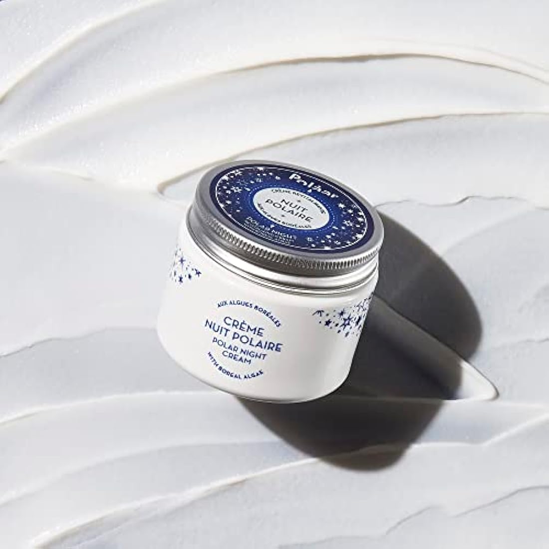 Polåar - Polar Night Revitalizing Cream with Boreal Algae - Anti-Aging, Smoothing, Regenerating, Detoxifying Moisturizing Night Cream - Vegan, Cruelty Free, Made in France - 50 ml