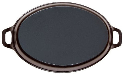 STAUB 40509-341-0 Oven dish Oval 28cm Black