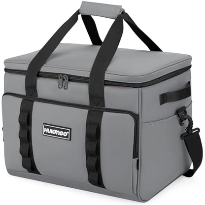 Hulongo Cool Bag 30L Insulated Cooler Bag Waterproof Picnic Thermal Bag For Camping, Travel, Grocery Shopping & Fishing