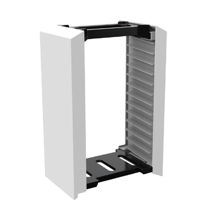 CENPEK P5 Game Disc Box Disc Rack, Game Box Storage Rack, 12 Game Disc Holders Storage Rack for PS 5