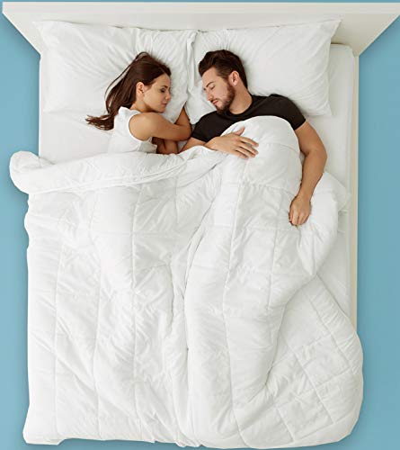 Southern Foam Memory Foam Mattress Topper with Cover, 3 Inch, UK Single