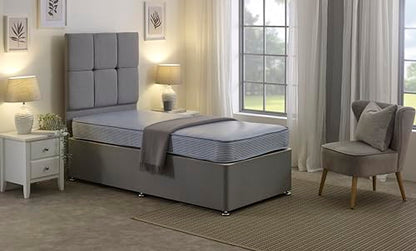 Starlight Beds Waterproof Single Mattress. Ideal for Children and the Elderly. Durable, Easy Clean, Sprung Mattress. 3ft x 6ft3 (90cm x 190cm)