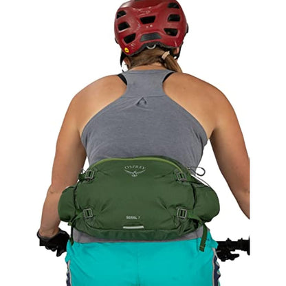 Osprey Seral 7 Unisex Biking Pack Claret Red - O/S