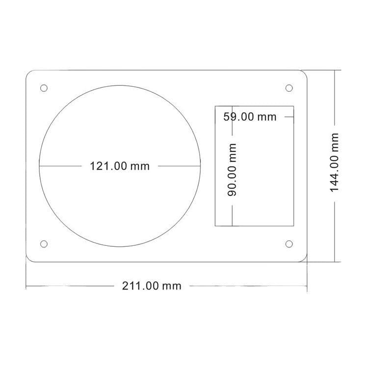 MSLSOZ Photocard Holder - Clear Acrylic CD & Photocard Display Stand, Kpop Card Exhibit Stand for Your Fave, Frame Fits Most 120mm CDs