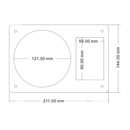 MSLSOZ Photocard Holder - Clear Acrylic CD & Photocard Display Stand, Kpop Card Exhibit Stand for Your Fave, Frame Fits Most 120mm CDs