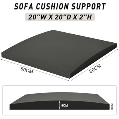 TANYOO Sofa Cushion Support for Sagging Seat Curve Furniture Seat Under Cushion Sag Repair -2Pack