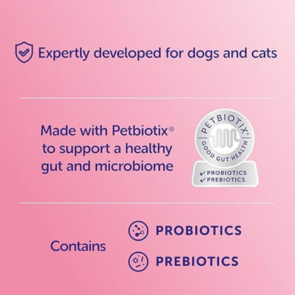 Protexin Veterinary CystoPro Capsules for Dogs and Cats, Bladder Health and Immune System Support, Meat-Free Chicken Flavour, 120 Capsules